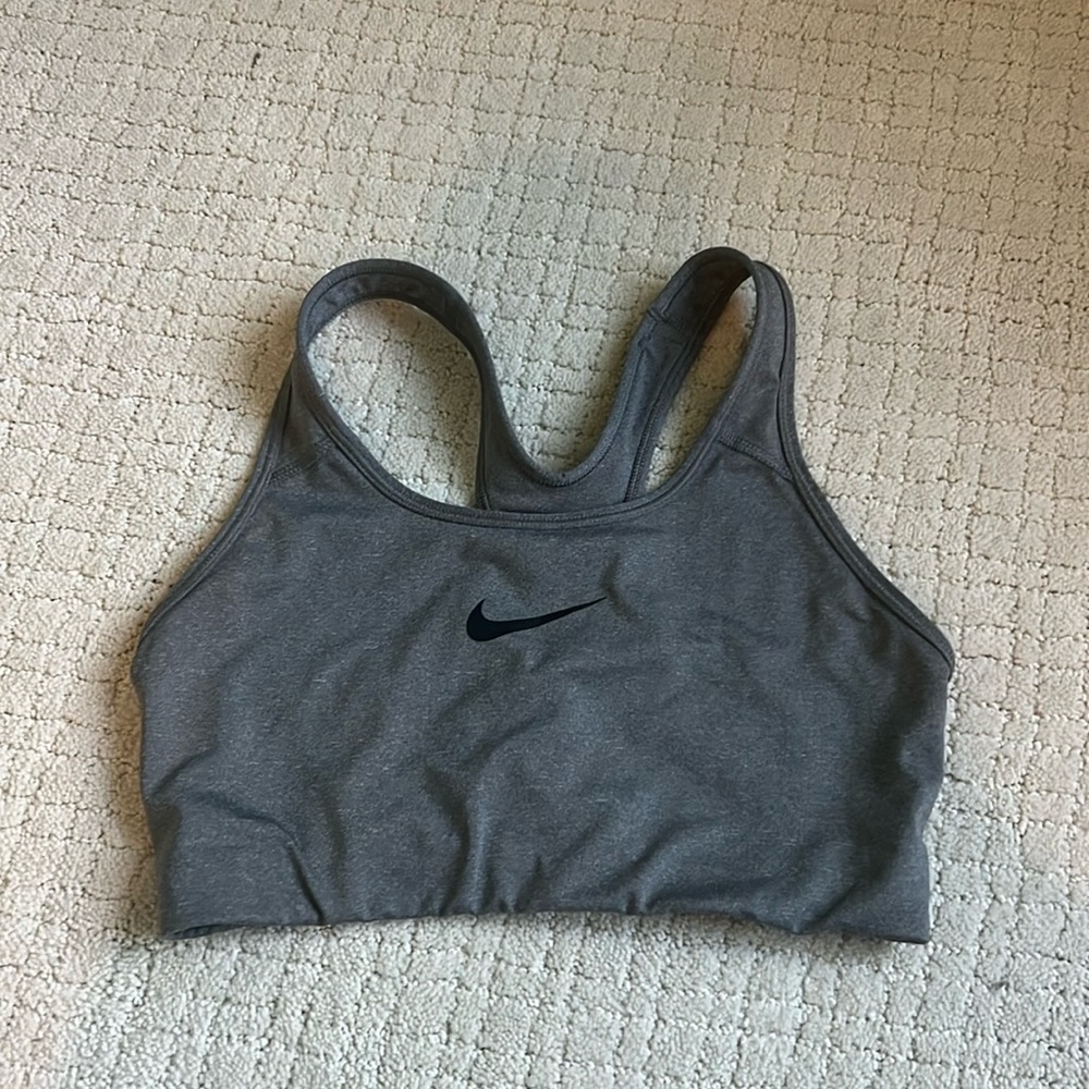 Nike Grey Sports Bra